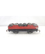 Very Rare Marx Trains Unnumbered Prewar Tinplate Wheel Car O Gauge - $197.99