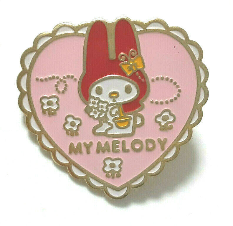 Primary image for My Melody Pin Anstecker Alter SANRIO Charakter Vintage Retro Super Selten