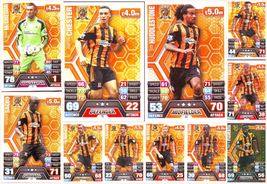 Topps Match Attax 2013-14 Premier League Hull City Players Cards - £3.59 GBP