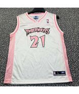 Chicago Bulls Garnett #21 Jersey Shirt Youth Girls Large 14 Reebok V-Nec... - $82.20 CAD