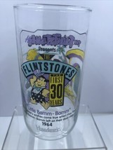 Hardees The Flintstones Going to the Drive In Drinking Glass 1991 First ... - $6.88