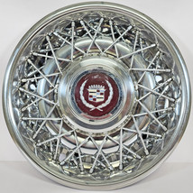 ONE 1988-1992 Cadillac Fleetwood Brougham # 2049B RWD 15&quot; Wire Hubcap # ... - £117.26 GBP