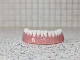 Full Lower Denture/False Teeth,Ultra White Teeth,Brand new. - $80.00