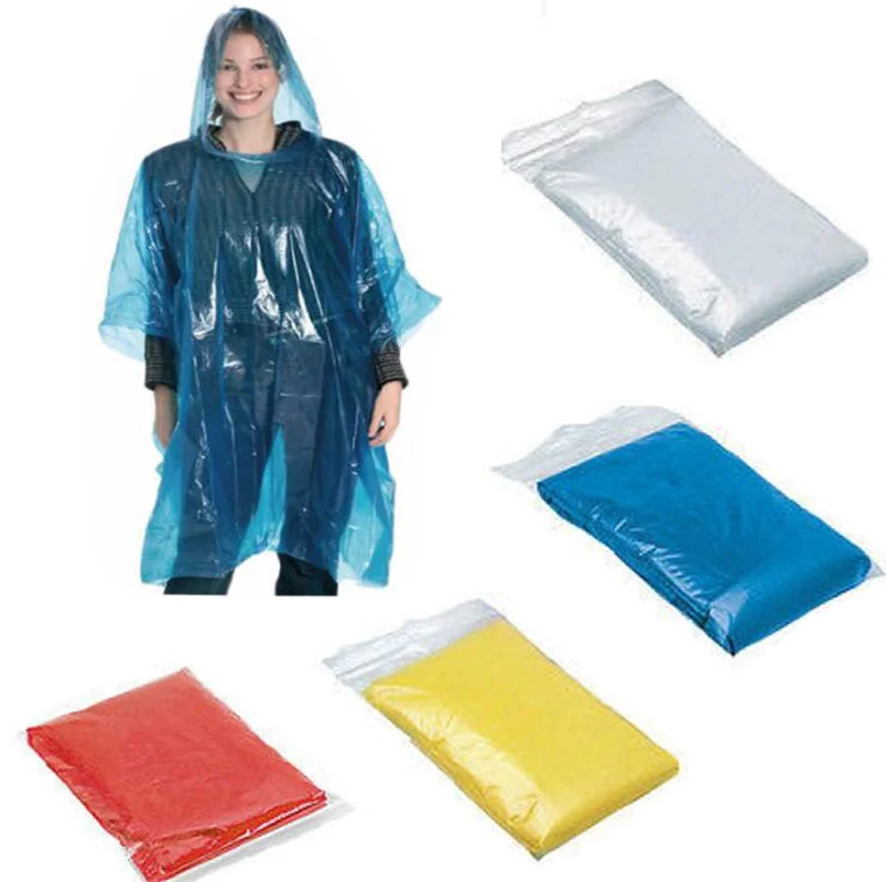 Universal Disposable Adult Rain Coat Folding Waterproof Travel Concerts Emergenc - £105.72 GBP