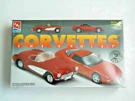 AMT ERTL Chevrolet Corvettes 1/25 Model Complete 2 Kits - £15.36 GBP