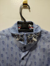 Robert Graham - Light Blue Long Sleeve - Men's Medium Button Down Classic Fit image 7