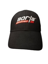 Borla Exhaust Embroidered Logo Black  Baseball Hat Cap Snapback - $9.88