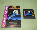 F-15 Strike Eagle Sega Game Gear Disk and Manual - $25.94