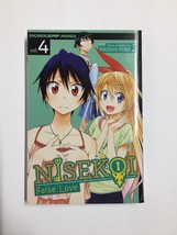 Shonen Jump Manga NISEKOI False Love Vol. 4 by Naoshi Komi Paperback - £8.12 GBP