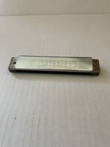 Mississippi Harmonica Vtg Silver Nice Blues Country - £5.85 GBP