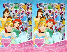 Disney Princess - Includes Puffy Stickers 4 Sheet Sticker Book (Set of 2) - £10.24 GBP