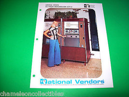 IMPERIAL CROWN ICE CREAM MERCH. ICM-72 By NATIONAL VENDORS ORIG FLYER Re... - £10.23 GBP