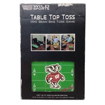 Wild Sports Table Top Toss Mini Bean Bag Game Desk Office Wisconsin Badgers - $14.84