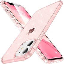 iPhone 12 / 12 Pro - CASEKOO Pink Crystal Glitter Phone Case - Free Shipping - £6.78 GBP