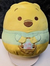 Squishmallows Winnie the Pooh 10” Disney Bear Easter Basket Egg Plush - £10.82 GBP
