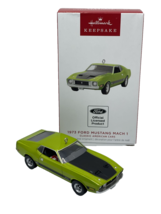 Hallmark 2023 Ornament - 1973 Ford Mustang Mach 1 NEW Classic American Cars #33 - £15.82 GBP