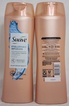 (2 Ct) Suave Hyaluronic Infusion Long-Lasting Hydrating Shampoo 15 Fl Oz - £18.57 GBP
