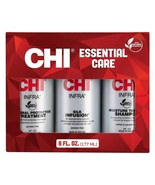 CHI INFRA Trio Set/Silk Infusion & Shampoo & Treatment Each 6oz/Essential Care - $566.31 MXN