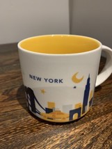 Starbucks New York USA Coffee Mug You Are Here Collection 14 Oz 2014 - £15.21 GBP