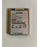 Toshiba  MK1011GAH HDD1789 100GB 4200RPM 1.8&quot; ZIF/CE For Dell XTD430 D42... - £15.64 GBP