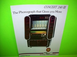 NSM-Lions Concert 240 III Original Magazine Ad For Phono Jukebox Vintage... - $13.78