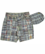 NEW! $90 Polo Ralph Lauren Patchwork Plaid Swim Shorts (Bathing Suit) &amp; ... - $64.26 CAD
