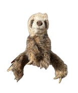 Folkmanis Hand Puppet Realistic Sloth 12&quot; Lifelike Plush Retired HD3A - $14.00