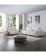 Luxury Power Recliner Sofa Set w/ LED &amp; USB - $3,361.02 CAD