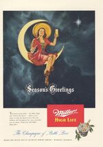 Miller Light Beer Advertising Metal  Sign 8x12in Vintage Mancave Man Cav... - $34.72 CAD