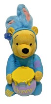 Vintage Applause Disney Winnie The Pooh Talking 18” Hunny Pot Easter Bun... - $24.48