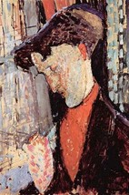 Portrait of Frank Burty Haviland by Amadeo Modigliani - Art Print - £17.29 GBP+