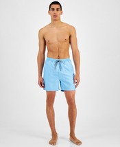 INC Regular-Fit Quick-Dry Solid 5&quot; Swim Trunks, Color: Alaska Blue, Size... - £15.56 GBP