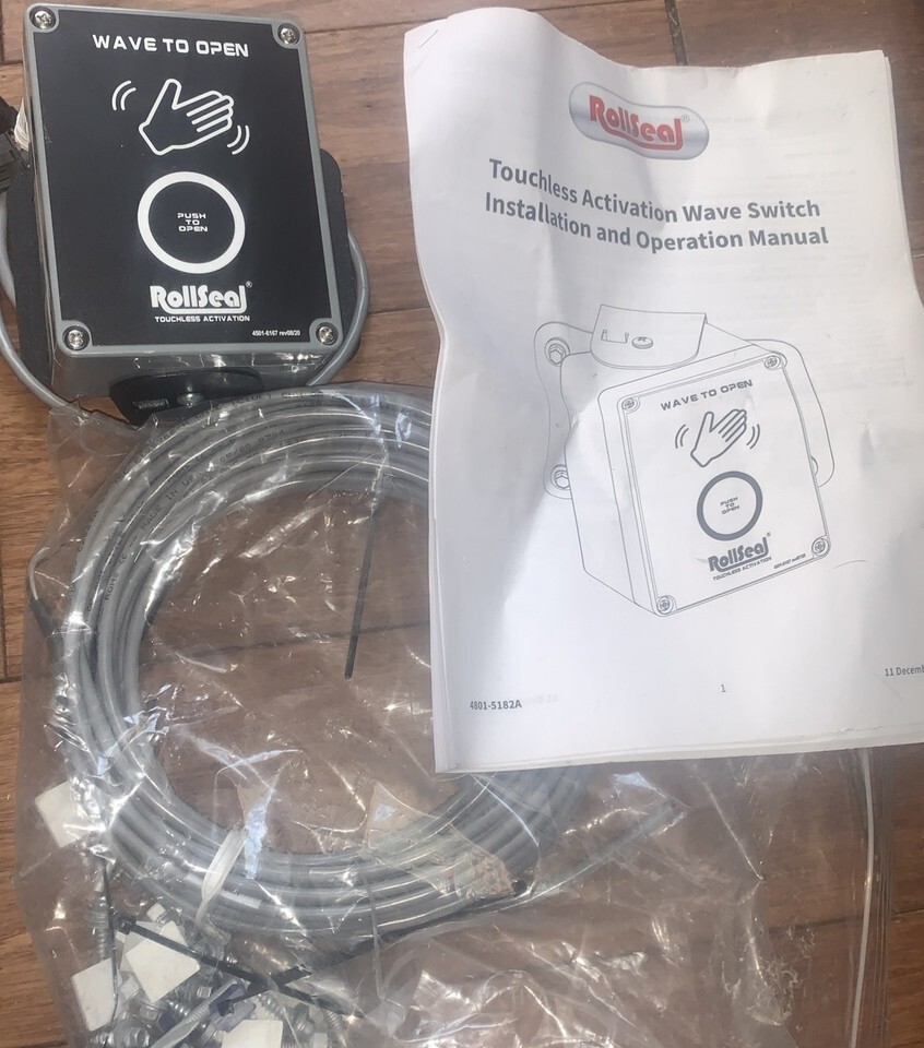 RollSeal Doors 6507-8204 Automated Systems Door Touchless Activation Wave Switch Item image 2
