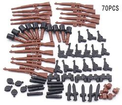 WW2 Building Blocks Figure Toy Weapon Gun MOC Mini Bricks Sticker Medici... - £6.99 GBP