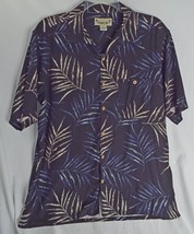 Vintage Paradise Coves Silk Shirt Sz Large - $31.35