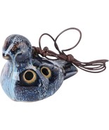 Ocarina With 6 Holes And A Bird Shape Made Of Ceramic Is A Portable Musical - $32.96