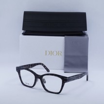 Dior DIORSIGNATUREO S2F 6800 Shiny Grey Leopard 53mm Eyeglasses New Auth... - $284.58