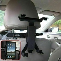 Universal In Car Headrest Seat Mount Holder For Apple iPad and Tablet 7&quot; To 11&quot; - £17.72 GBP