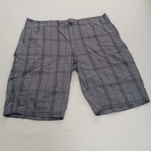 Cabela's Casuals Women's Gray Collection Chino Hiking Plaid Shorts Sz 14 (36×11) image 11
