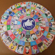 Votes For Women eeBoo 500 Piece 23&quot; Round Jigsaw Puzzle Informational Poster - £9.36 GBP
