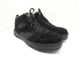 Reebok Work Men&#39;s Dayod Mid-Cut CT Athletic Work Shoes RB1735 Black Size 11.5W - £45.83 GBP