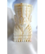 Mexican African Marble Totem Pole Type Book Ends - £20.29 GBP