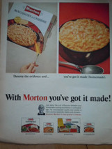 Morton Frozen Macaroni &amp; Cheese Print Magazine Advertisement  1967 - $5.99