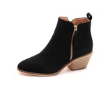 Corkys Footwear Women&#39;s Spooktacular Chunky Bootie Black Suede - $65.00