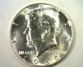 1969-D Kennedy Half Dollar Choice Uncirculated / Gem+ Ch. Unc / Gem+ Original - $24.00