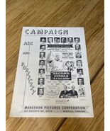 Second Fiddle to a Steel Guitar Press Book Kit Movie Poster 1965 KG Bill... - €213,98 EUR