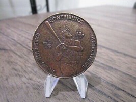 Vintage Babe Ruth Shrine Contributor Baltimore MD Challenge Coin #384M - £7.00 GBP