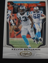 2017 Panini Certified #87 Kelvin Benjamin Carolina Panthers Football Card - £0.79 GBP