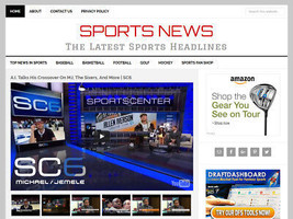 [NEW DESIGN] * SPORTS NEWS * blog website business for sale w/ AUTOMATIC... - £70.17 GBP