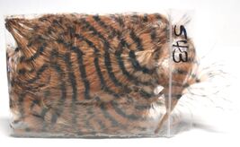 Grizzly Soft Hackle Fly Tying Barred Feathers Brown  #543 - $5.93